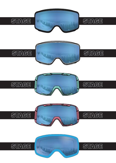 ''STAGE KIDS CUB GOGGLE, AGES 3-6''