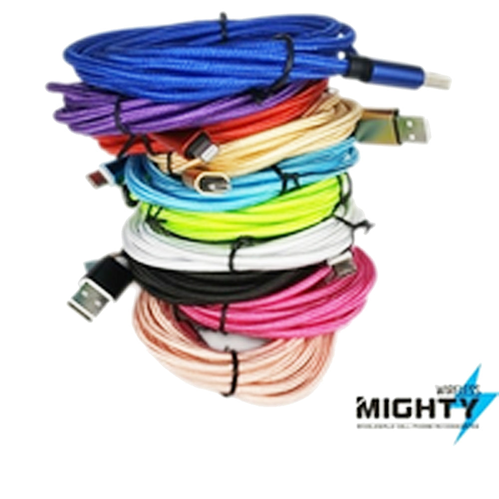 ''6FT Fabric Lightning-to-USB Charge Cable, CELL PHONE''