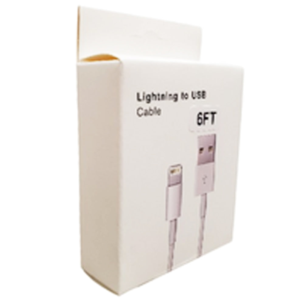 ''HQ Lightning-to-USB Cable in Box, 6ft''