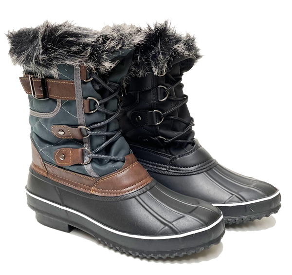 Winter Boots-Ladies Becca Duck Boot - Wholesale Resort Accessories Winter Boots-Ladies Becca Duck Boot - Wholesale Resort Accessories
