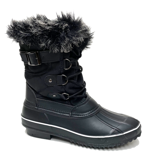 Fur lined duck boots 2025 womens