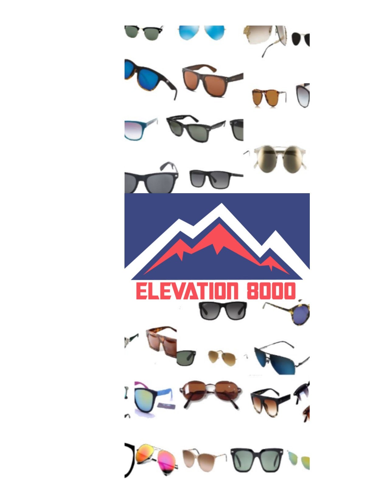 ''ELEVATION 8000 SUNGLASSES, ADULT, LADIES & KIDS''