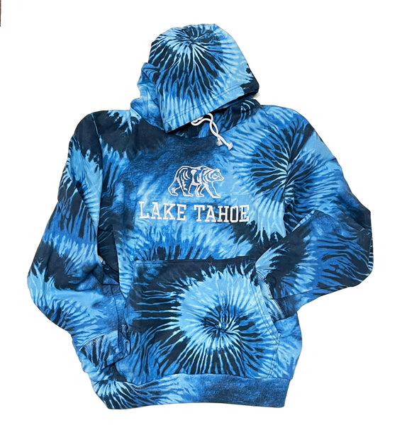 Swimwear Unisex Sweatshirt Tye-Dye Hoodie Cover-up