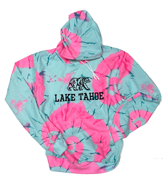 Swimwear Unisex Sweatshirt Tye-Dye Hoodie Cover-up