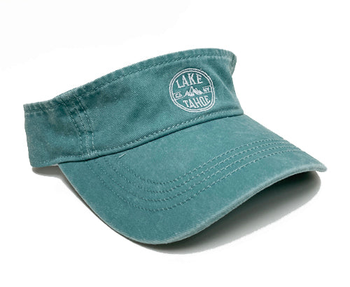 Souvenir Ball Cap Visor Embroidered Mountain Peak Lake Tahoe, Assorted