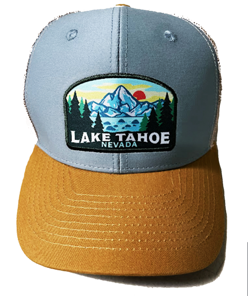 Souvenir Ball Cap Badge Lake Tahoe, NV, CA