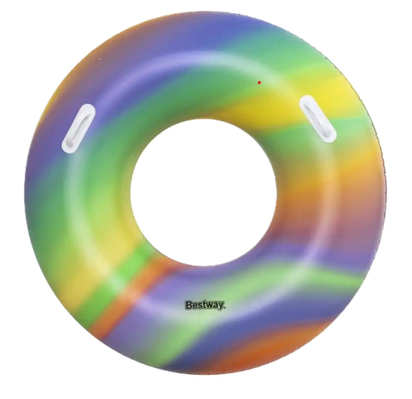 Inflatables and Rafts Bestway Dreamsicle Rainbow 47" Swim Tube, Ages 12+