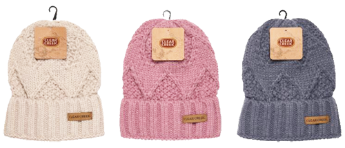 Winter-Hats Ladies Chunky Cable Cuff Hat