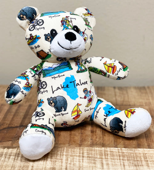 Souvenir Plush Teddy Bear Best of Lake Tahoe Icons Bear