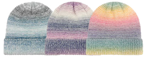 Winter-Hats Girls Spacedye Ombre Knit Cuff Hat