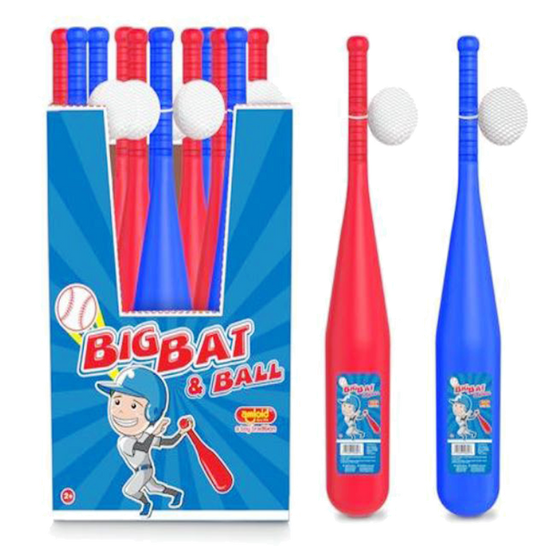 Summer Play "Big Bat" Baseball & Bat Set