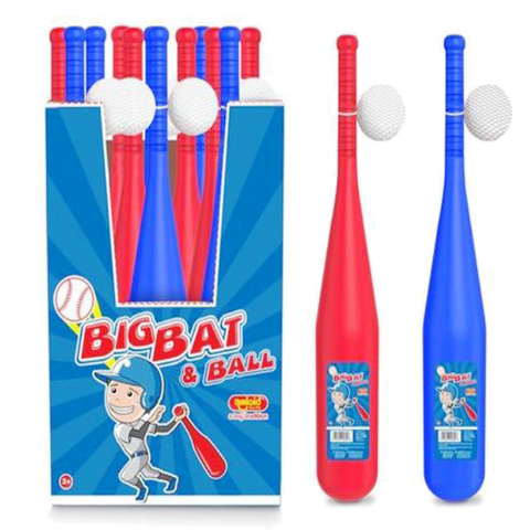 Summer Play "Big Bat" Baseball & Bat Set