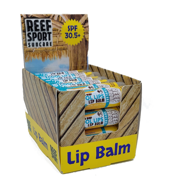 Sunscreen Reef Sport Sun Care Products Lotion 1.5oz w/Carabiner and Lip Balms