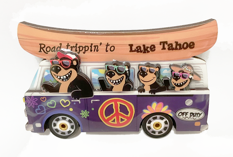 Souvenir Magnet Road Trippin, Lake Tahoe