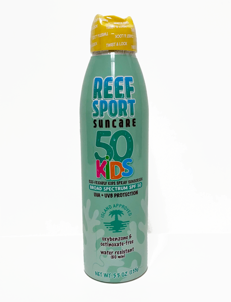 Sunscreen Reef Sport Sun Care Products SPF50 Sprays, Adult & Kids