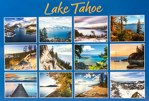 Souvenir Calendar 2026 Scenic Photo Journey Lake Tahoe 12 Month Calendar