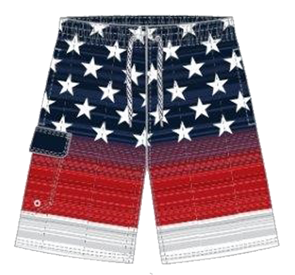Swimwear Men's Americana Jazzy Boardshort