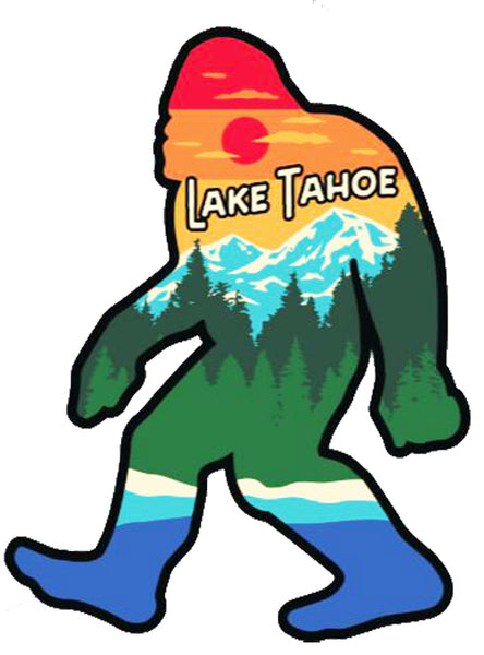 Souvenir Patch Bigfoot Wilderness Patch, Lake Tahoe