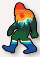 Souvenir Patch Bigfoot Wilderness Patch