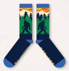Socks Adult Bigfoot Wilderness Collectors Sock