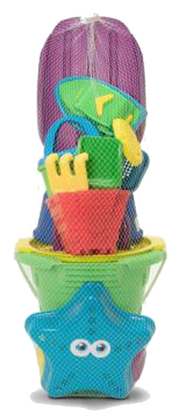 Summer Play Beach Toy 14 Piece Tower Sand Set