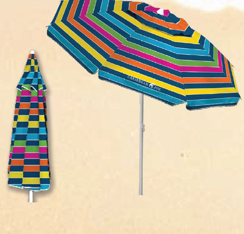 Beach and Boat Gear DELUXE Beach Sun Umbrella 6.5'