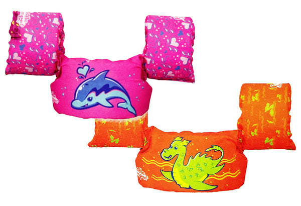 Beach and Boat Gear Life Vest, Bestway the Original Puddle Jumper Child Vest 33-66 lbs.