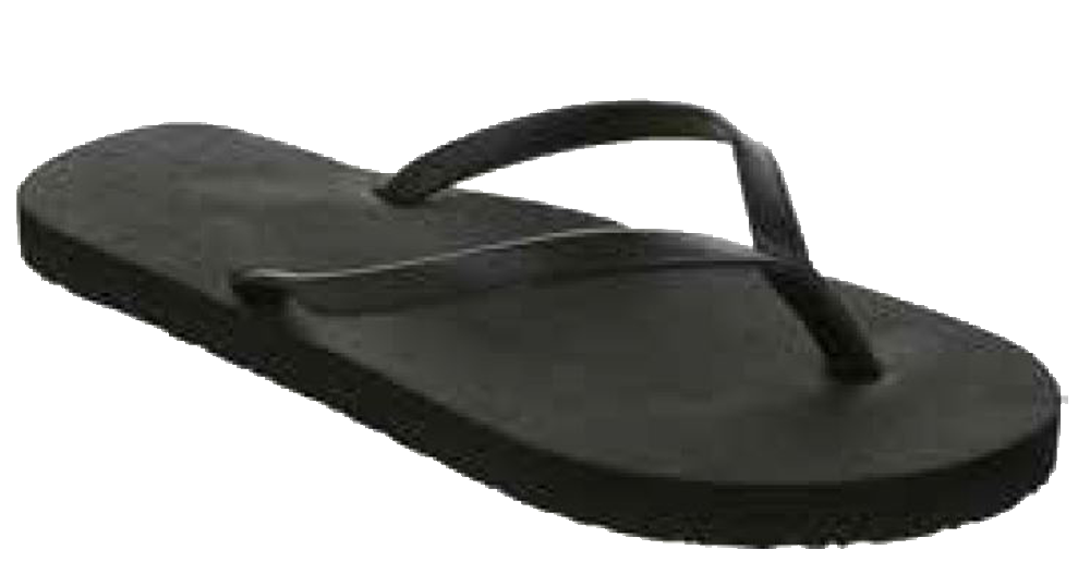 Sandals Ladies Flip Flop Classic Soft Strap Sandal, Black, Brown