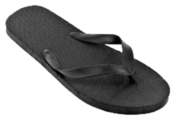Sandals Ladies Flip Flop Zori Sandal, Black