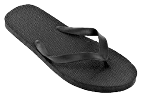 Sandals Ladies Flip Flop Zori Sandal, Black