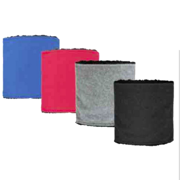 Winter Neck & Head Protection- Neck Gaitor Fleece, Assorted & Black