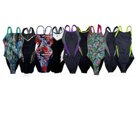 Swimwear Ladies Michael Phelps One-Piece Assorted Styles & Colors Swimsuit