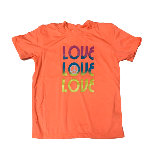 Swimwear Ladies Surf Mentality Ladies Rash Guard Neon Shirt, UPF 50+