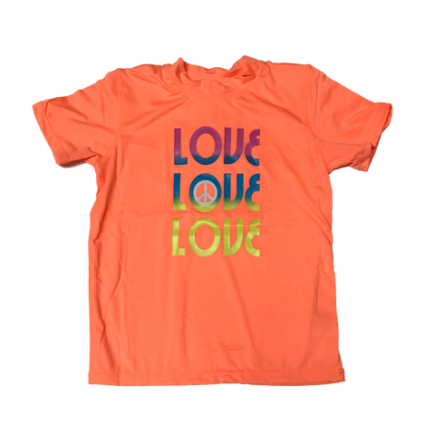 Swimwear Ladies Surf Mentality Ladies Rash Guard Neon Shirt, UPF 50+