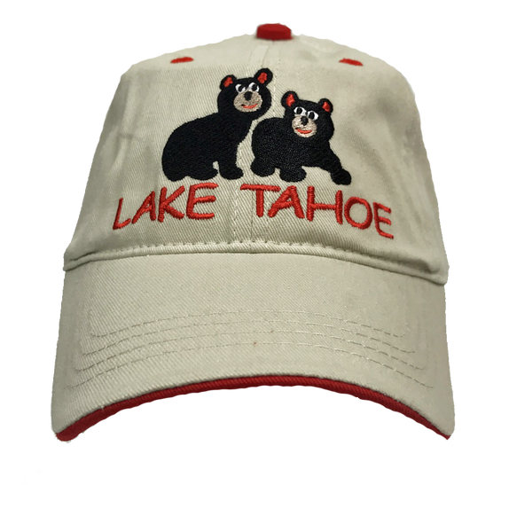 Souvenir Ball Cap Kids Bear Cub Lake Tahoe