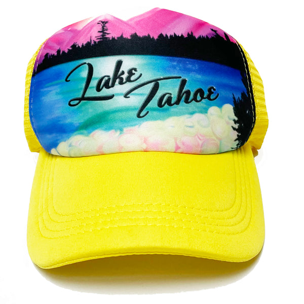 Souvenir Ball Cap Airbrushed Trucker Hat