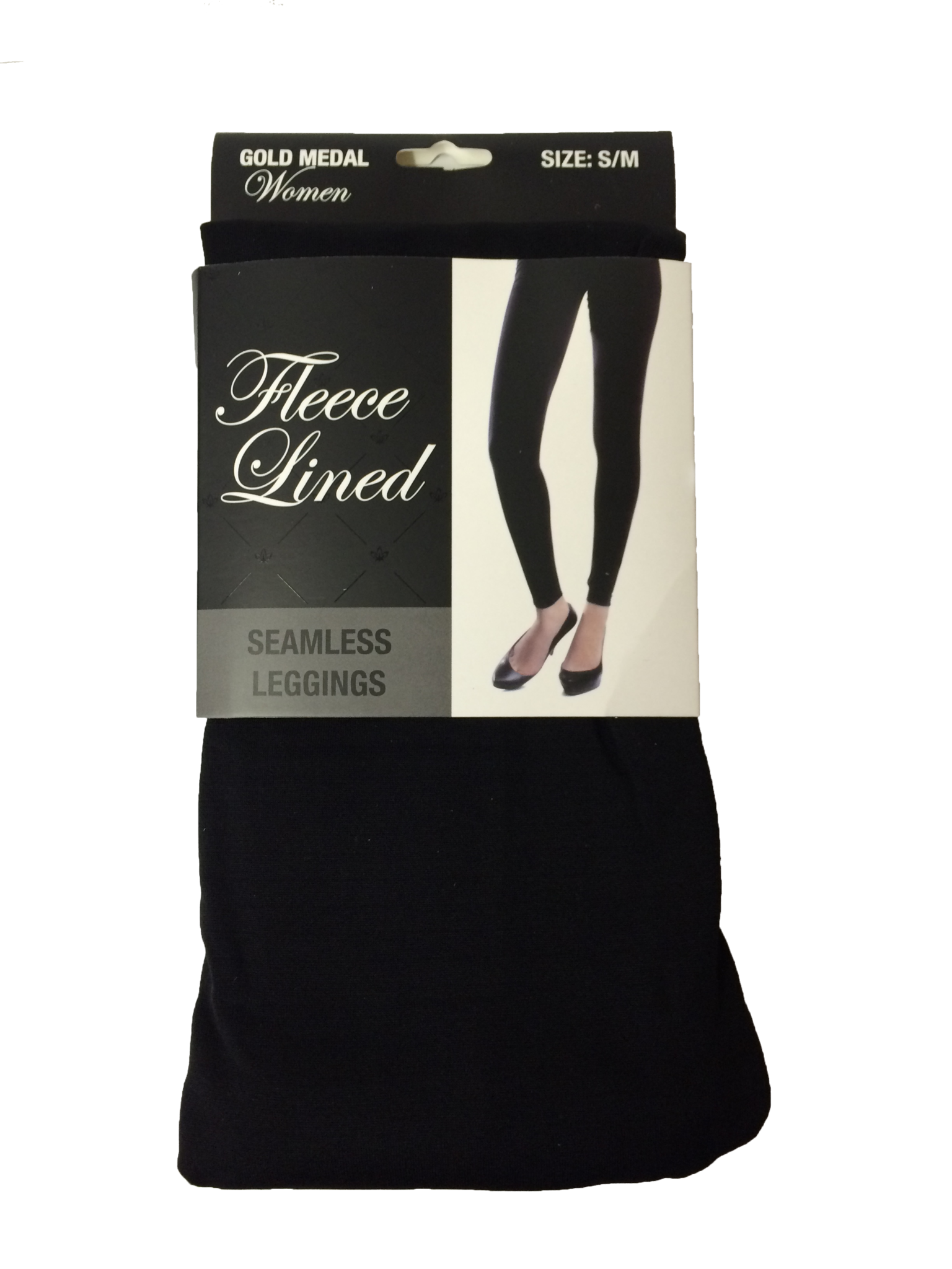 Leggings-Fleece Lined Seemless Black Leggings