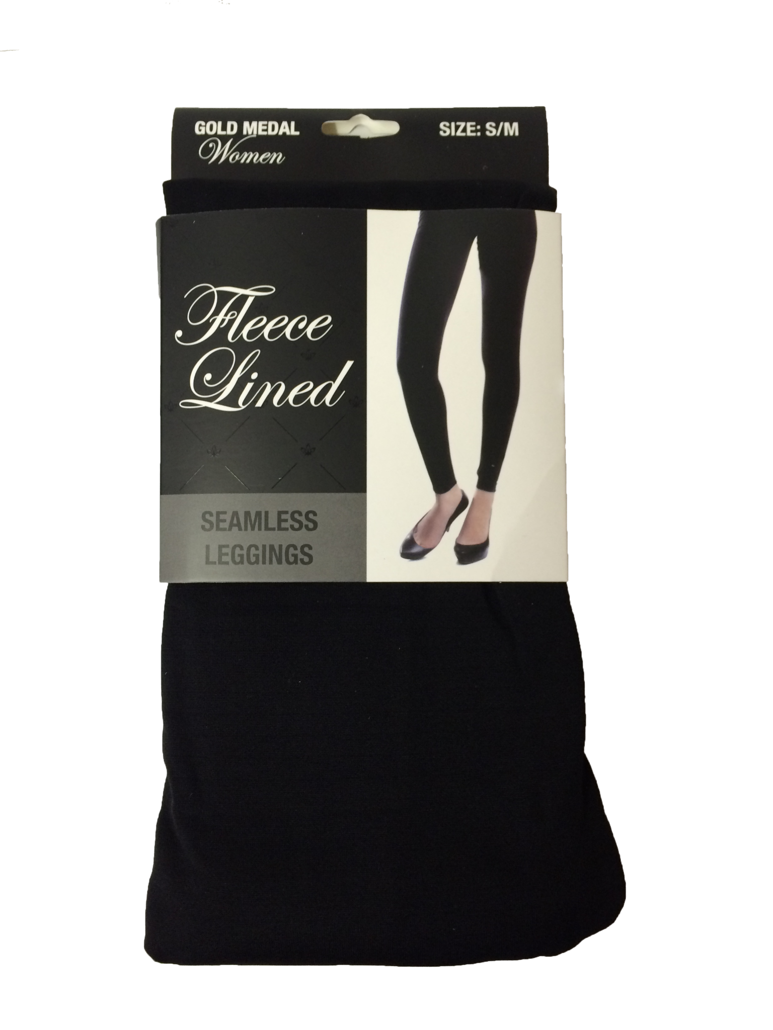 Wholesale Fleece Lined Seemless Black Leggings - Wholesale Resort