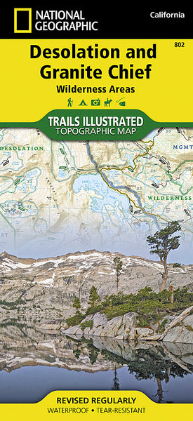 Maps-National Geographic Recreation Trails  Nevada-California Lake Tahoe Region