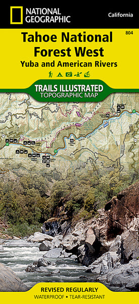 Maps-National Geographic Recreation Trails  Nevada-California Lake Tahoe Region