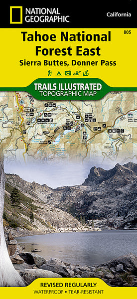 Maps-National Geographic Recreation Trails  Nevada-California Lake Tahoe Region