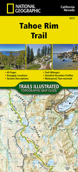 Maps-National Geographic Recreation Trails  Nevada-California Lake Tahoe Region