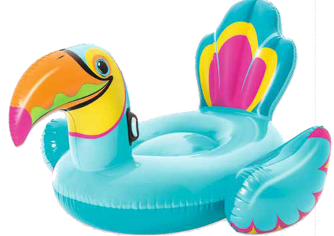 Inflatables and Rafts Bestway Jumbo 81" x 59" Tipsy Toucan Rider