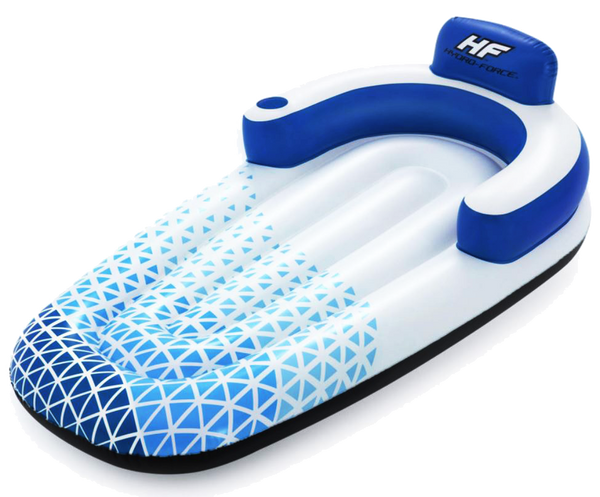 Inflatables and Floats Bestway Hydro Force 75" x 42" Indigo Wave Lounge