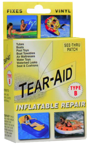 Inflatables and Rafts Tear Aid Repair Kit for Inflatables Yellow B