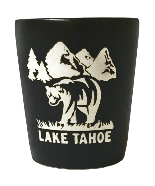 Souvenir Shot Glass Chalkboard, Lake Tahoe