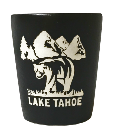 Souvenir Shot Glass Chalkboard, Lake Tahoe