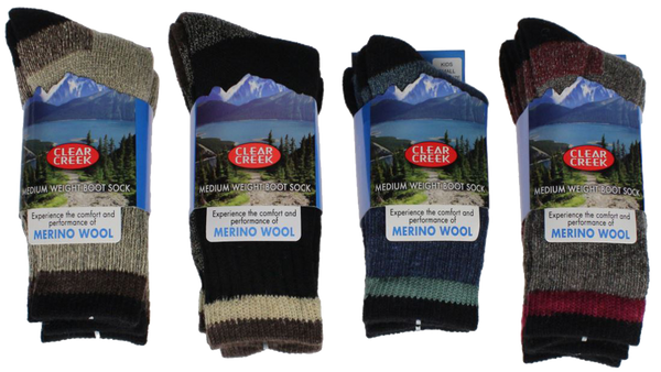 Socks-Kid's Clear Creek Merino Wool Boot Sock