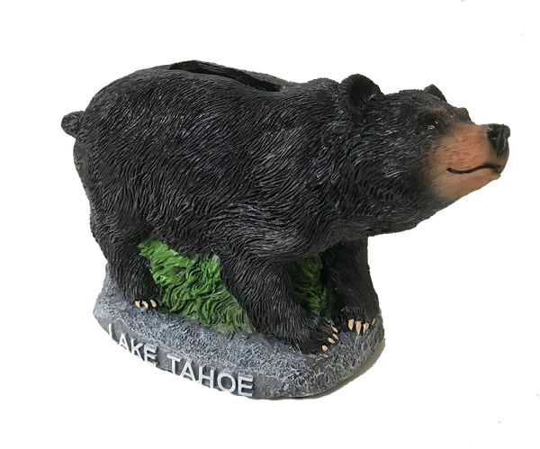 Souvenir Statue Resin Bear Black Bank Lake Tahoe