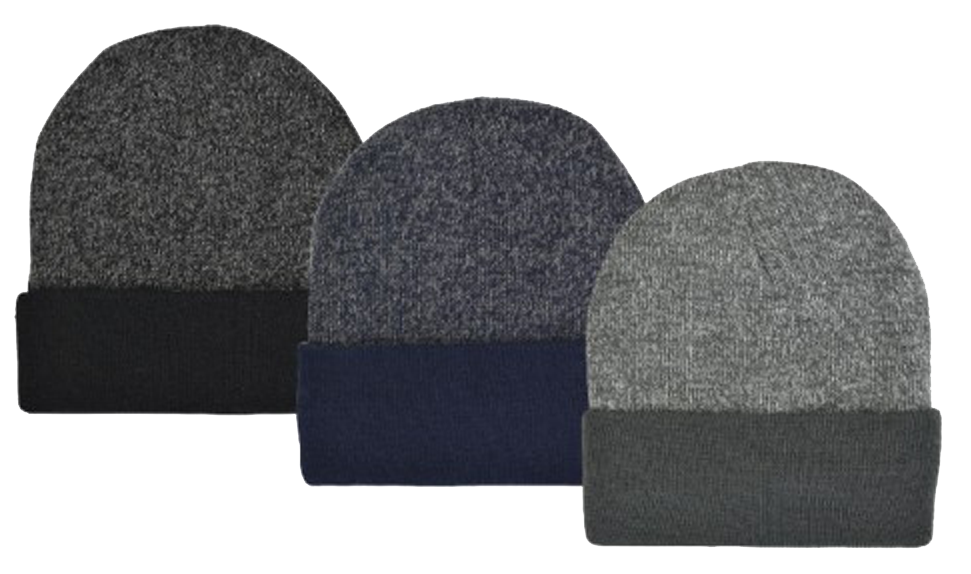 Winter Hats Men s Fleece Lined Acrylic Knit Cuff Hat